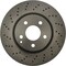Centric Parts Standard Drilled Brake Rotor, 228.35062 228.35062 - alternate 1